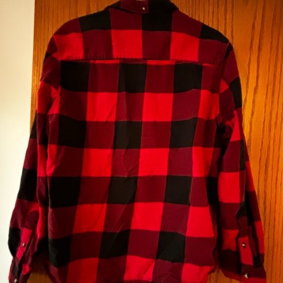 Buffalo plaid men’s cotton button down shirt - Picture 3 of 3